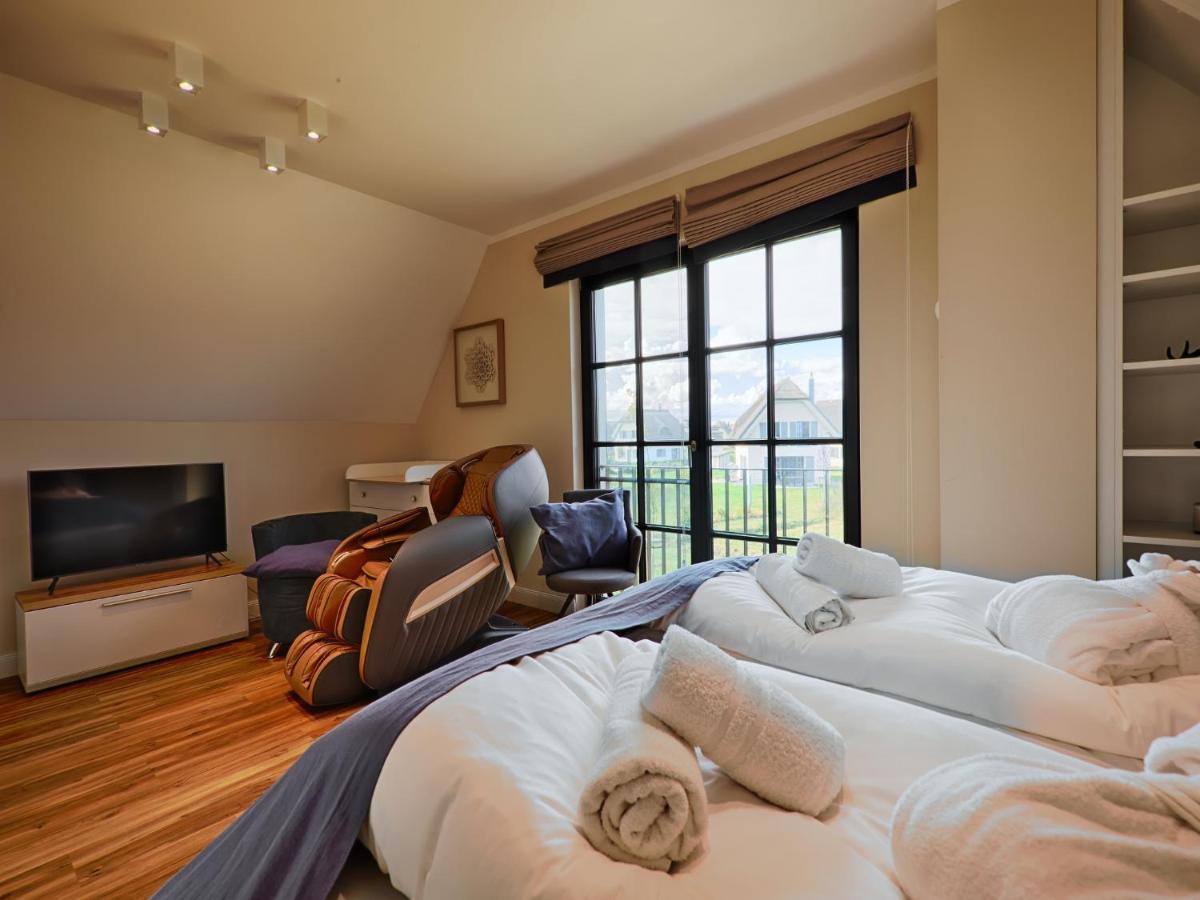 Reetland Am Meer - Premium Reetdachvilla Mit 3 Schlafzimmern, Sauna, Kamin Und Massagesessel F05 Dranske Luaran gambar